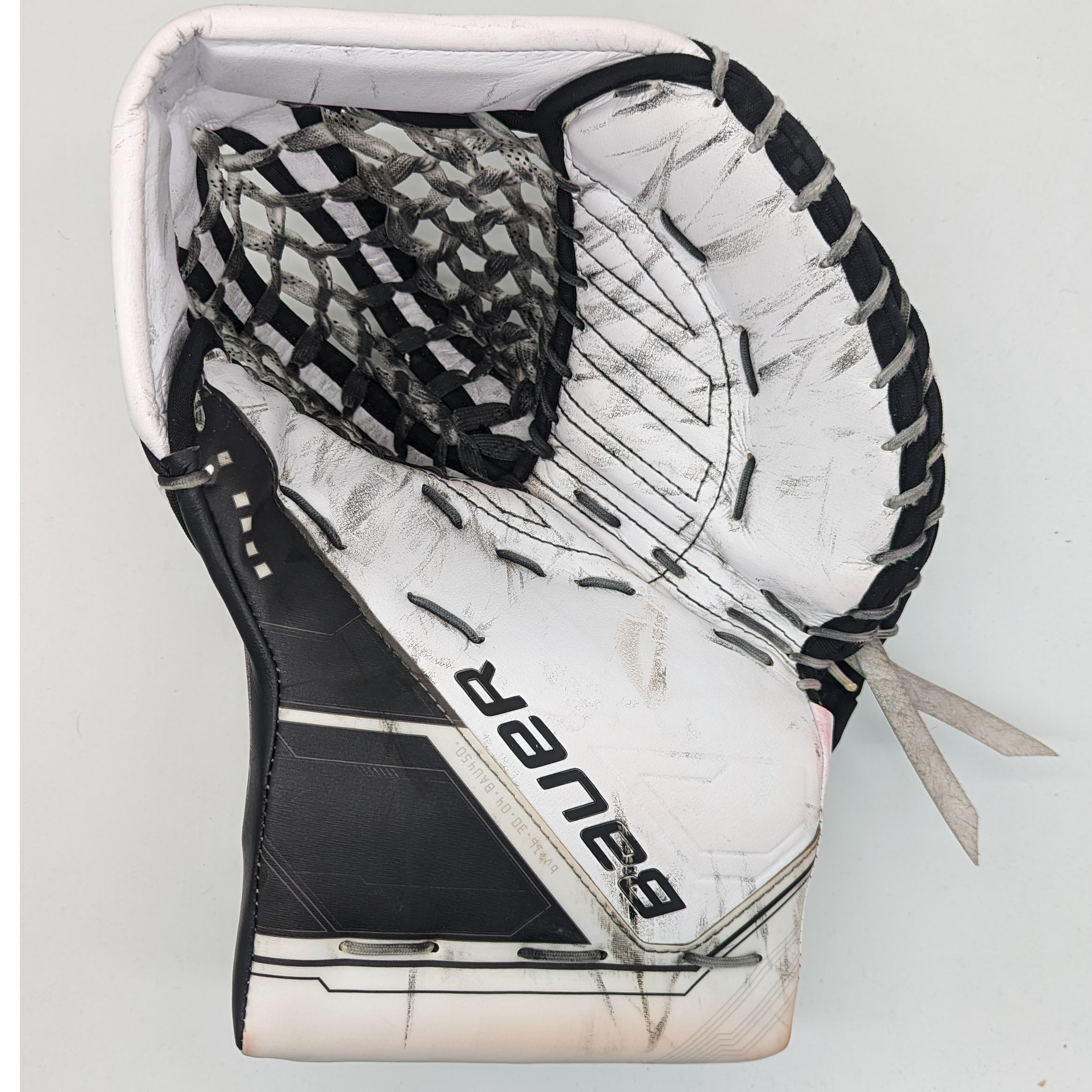 Bauer Supreme Mach - Ensemble de protections de gardien senior Pro Stock d'occasion (noir/blanc)